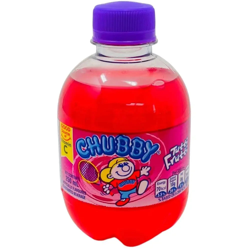 Chubby Tutti Frutti Soda - 250mL case of 24 - soda