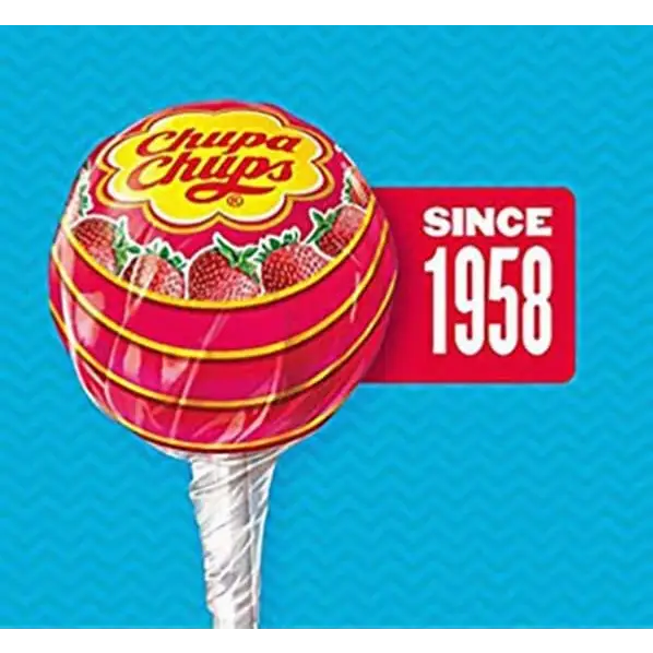 CHUPA CHUPS ASSORTED THE BEST OF 60 COUNT TUB - lollipops