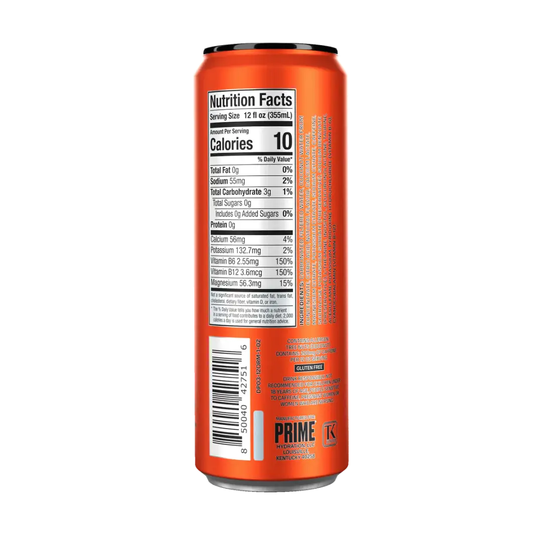 Combo Offer of Prime Energy Orange Mango 24 pack 12Fl
