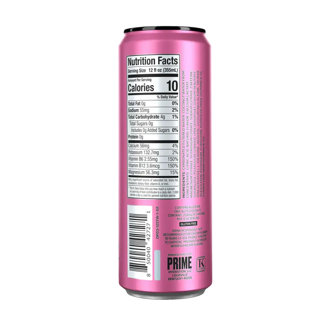 Combo Offer of Prime Energy Strawberry Watermelon 24 pack