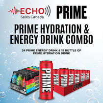 Combo Offer of Prime Energy Tropical Punch 24 pack 12Fl