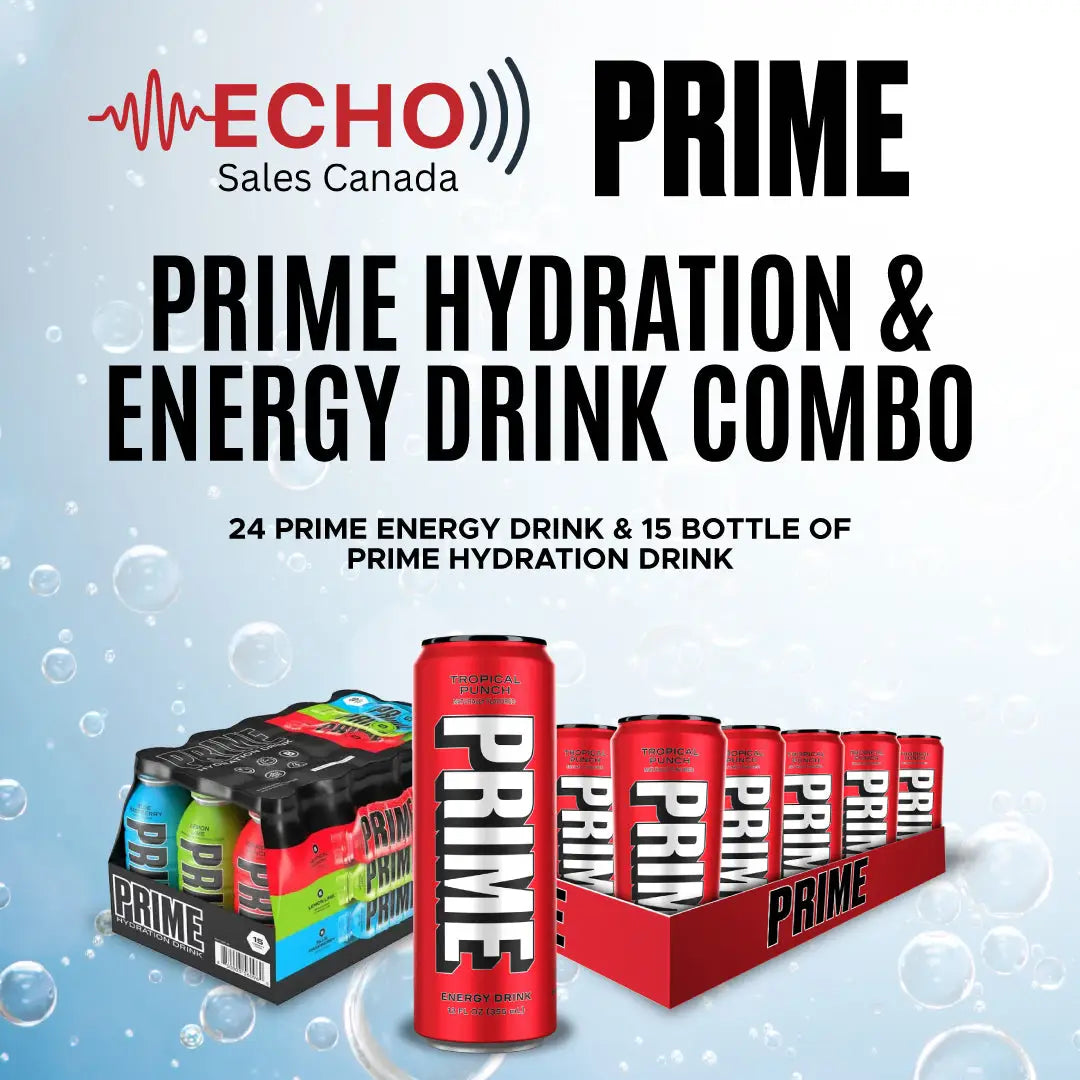 Combo Offer of Prime Energy Tropical Punch 24 pack 12Fl