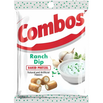 Combos Ranch Dip Baked Pretzel 6.3oz - Snacks - Pretzels