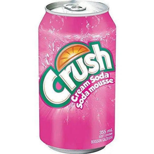 Crush Cream Soda 12 Cans X 355 ml 12 fl oz - Soda Main image