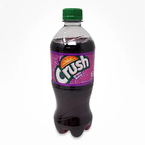 Crush Grape Soda 20oz 591ml Bottle 24 pack - Soda
