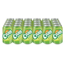 Crush Lime Soda Can 355ml case 24ct - soda