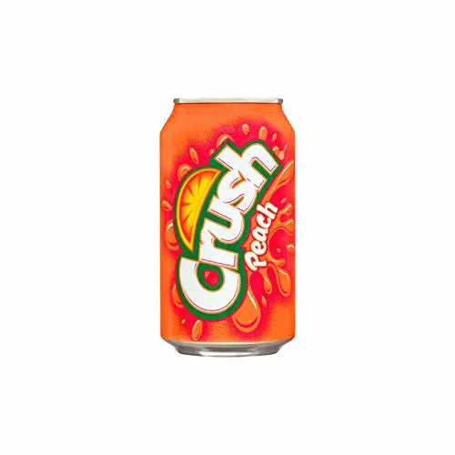 Crush Peach Soda 12 fl oz 12 pack - Soda