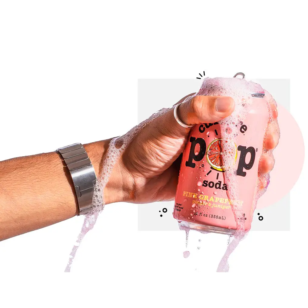 Culture Pop Ginger Pink Grapefruit Ginger & Juniper 12 Cans