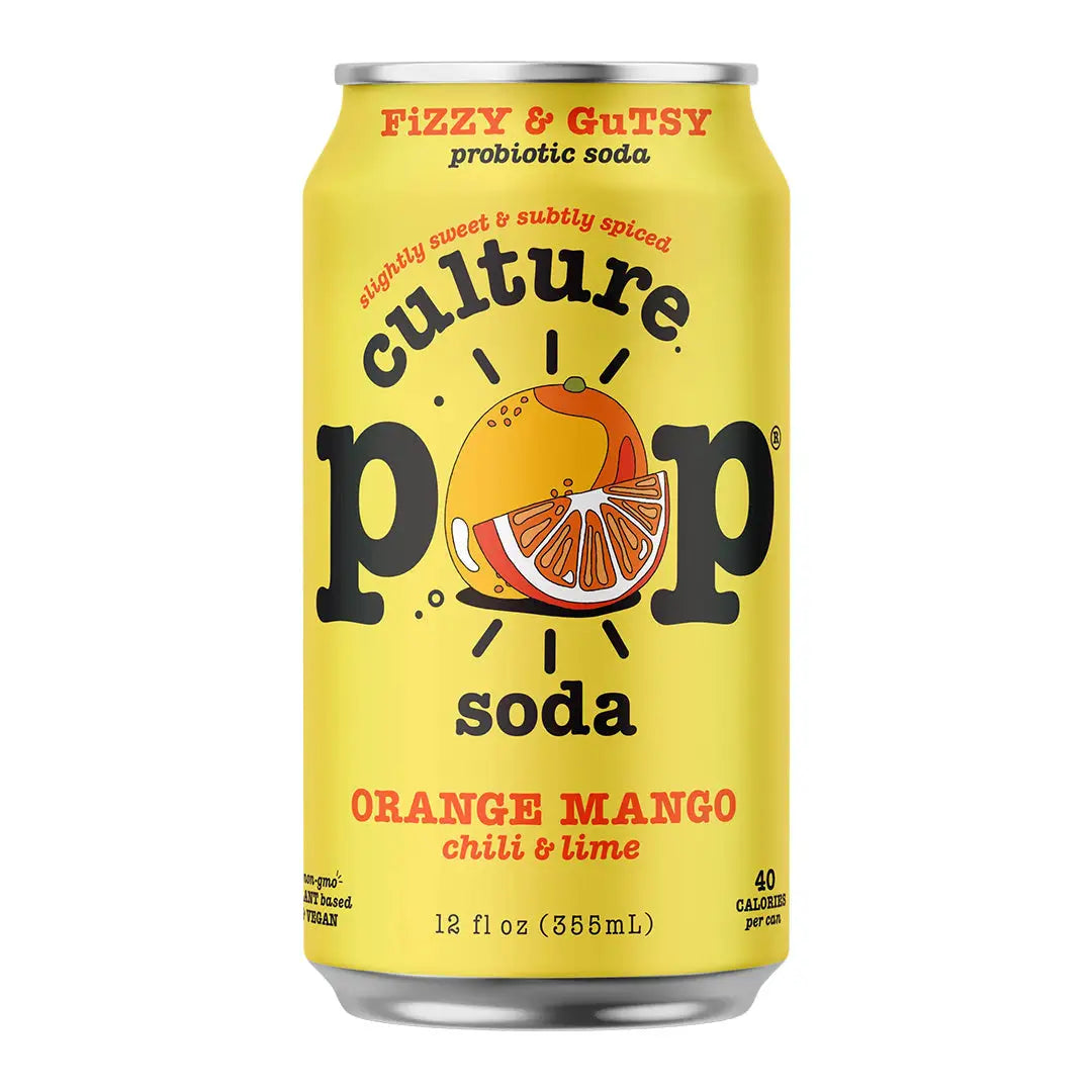 Culture Pop Orange Mango Chili & Lime 12 Cans X 355 ml 12