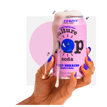 Culture Pop Wild Berries Basil & Lime 12 Cans X 355 ml 12