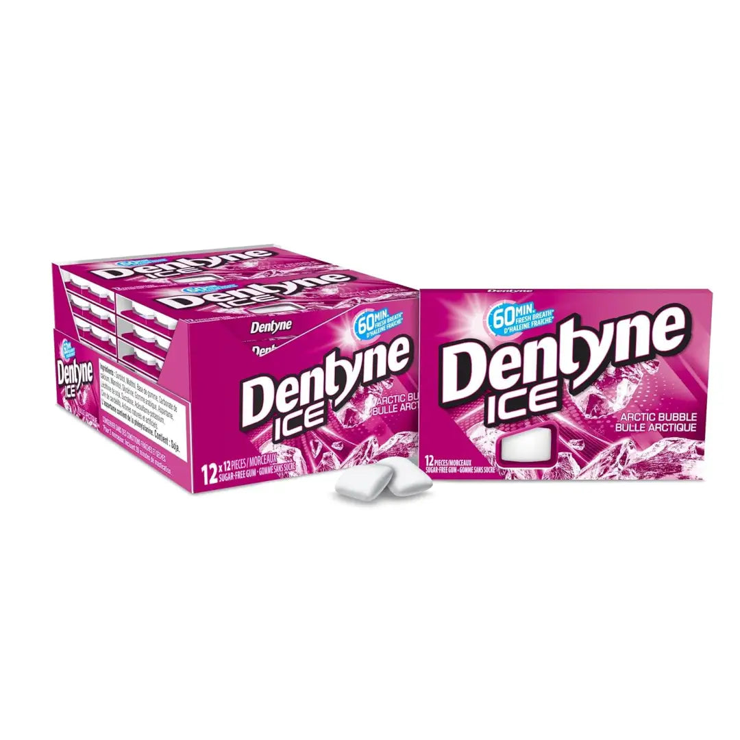 Dentyne Ice Arctic Bubble 12x12/144ct - 12 pack