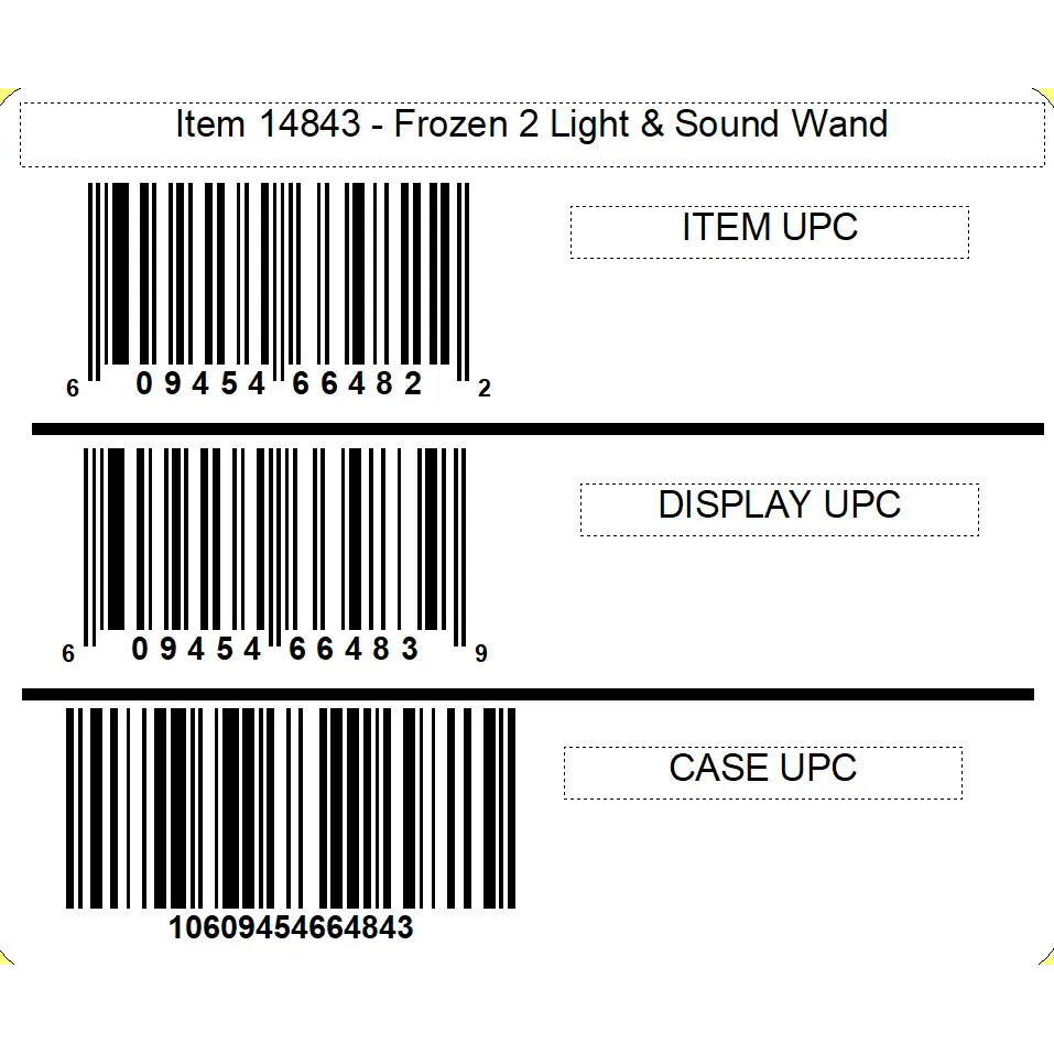 DISNEY LIGHT & SOUND WAND FEATURING DISNEY’S FROZEN