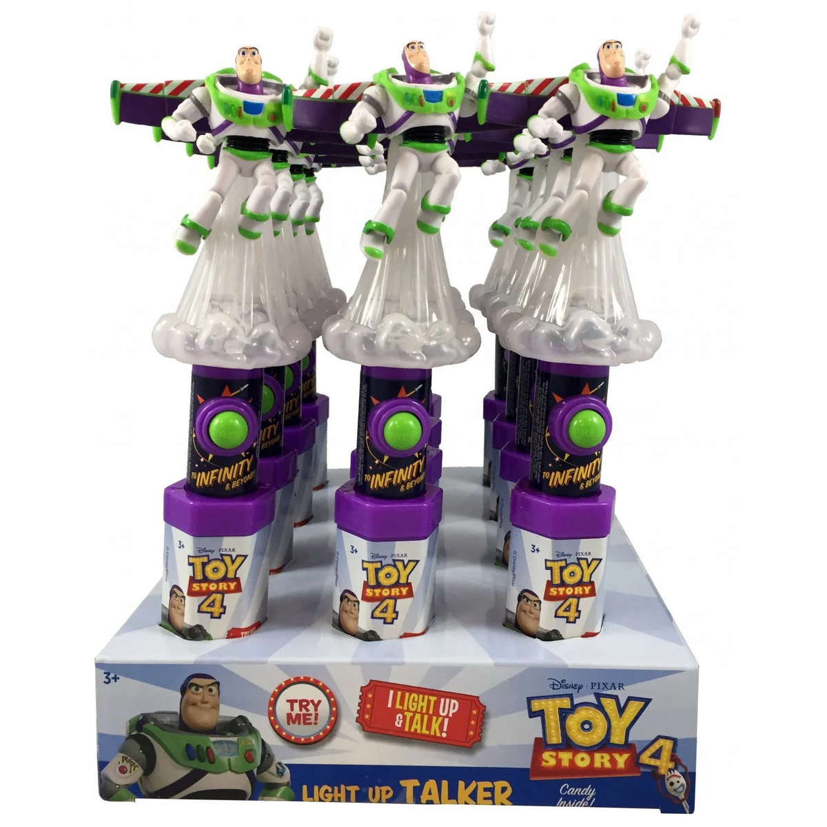 DISNEY PIXAR TOY STORY 4 TALKER CandyRific 12ct