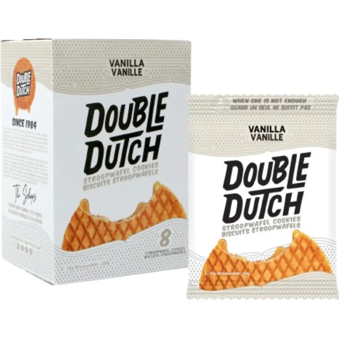 Double Dutch Stroopwafel Cookies Vanilla 8x2pkx32g - Cookies