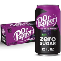 Dr Pepper Blackberry Zero Sugar – 355ml/12FLoz can case
