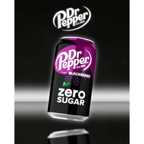 Dr Pepper Blackberry Zero Sugar – 355ml/12FLoz can case
