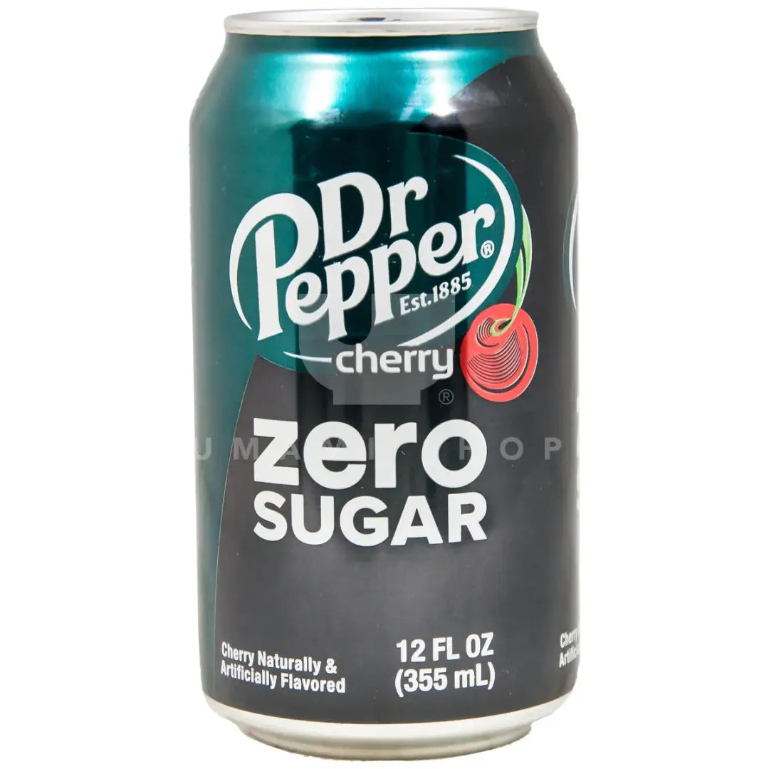 Dr Pepper Cherry Zero Sugar 12 fl oz cans 12 pack - Soda Main image