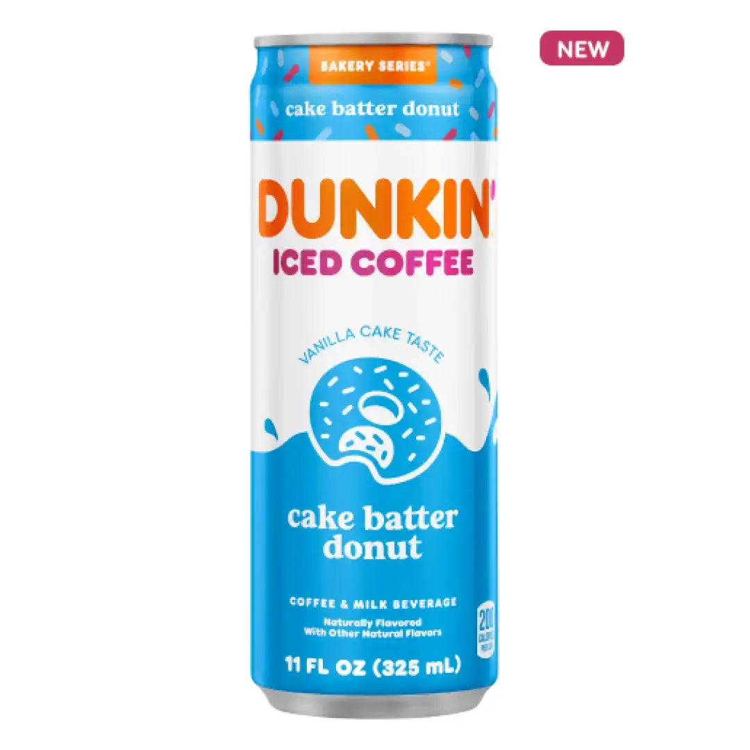 Dunkin Cake Batter Donut Iced Coffee 11floz/325mL - 12 ct