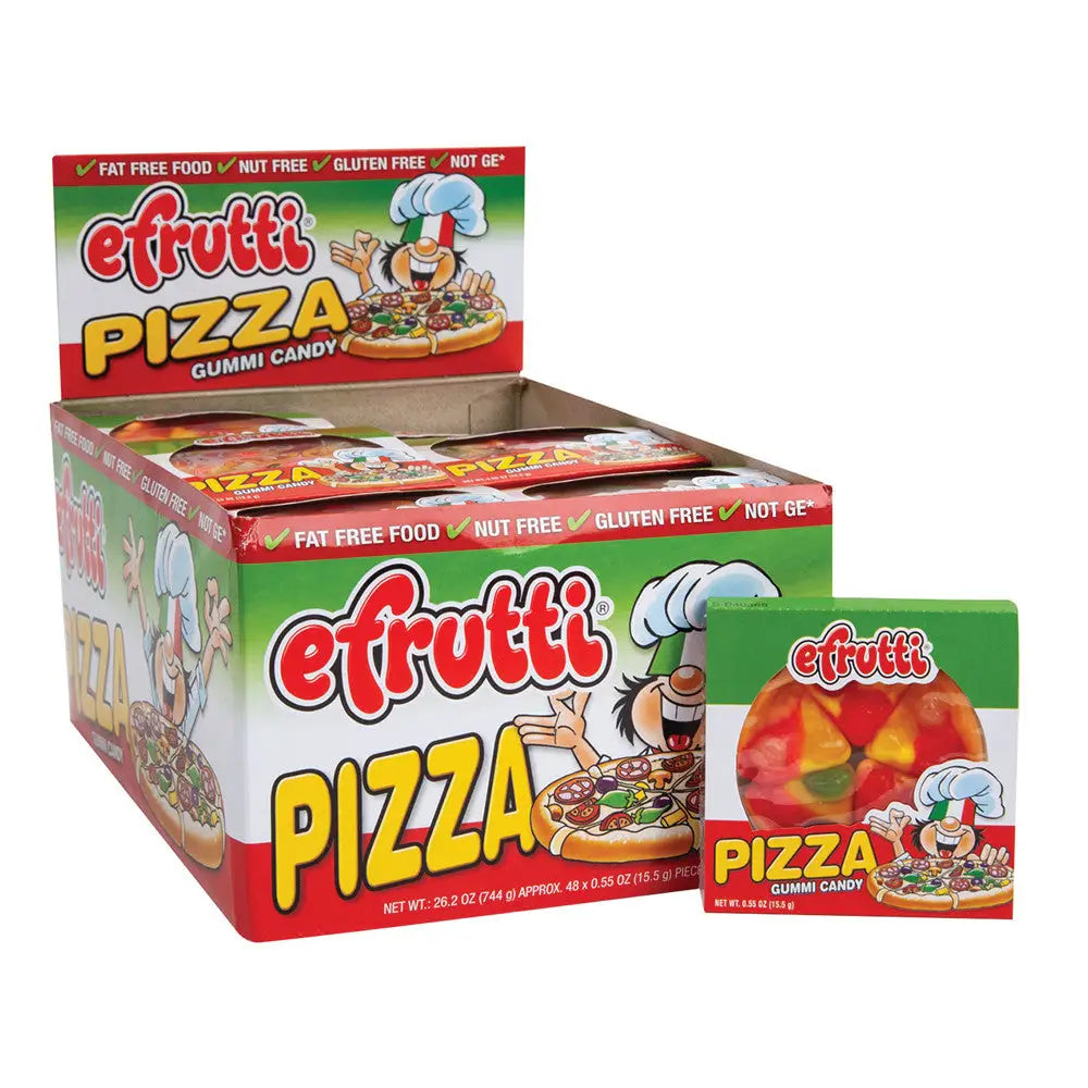 EFRUTTI GUMMI PIZZA 0.55 OZ