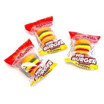efrutti Mini Burger Gummi Candy - case 60ct