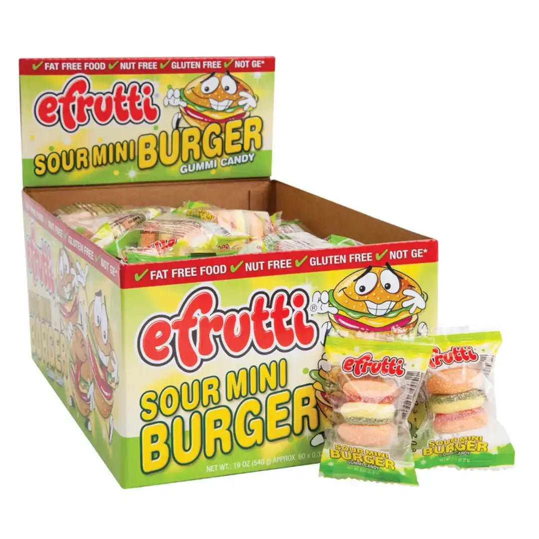 EFRUTTI SOUR MINI BURGER 0.32 OZ