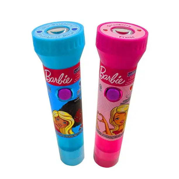 Exclusive Brands Barbie Laser Pop 12ct - Toy Candy