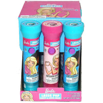 Exclusive Brands Barbie Laser Pop 12ct - Toy Candy
