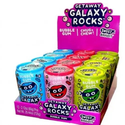 Exclusive Brands Kidsmania Galaxy Rocks-60g case 12 count