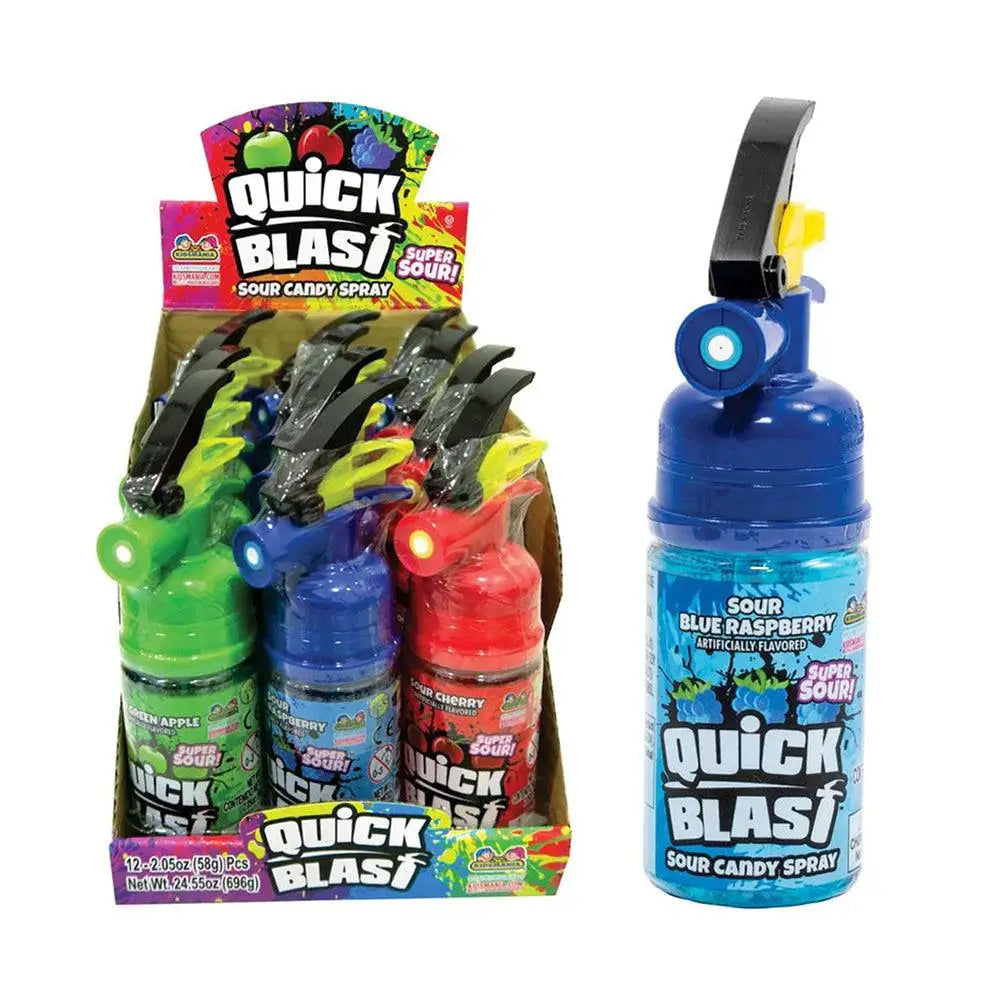 Exclusive Brands Kidsmania Quick Blast Sour spray candy 58g-