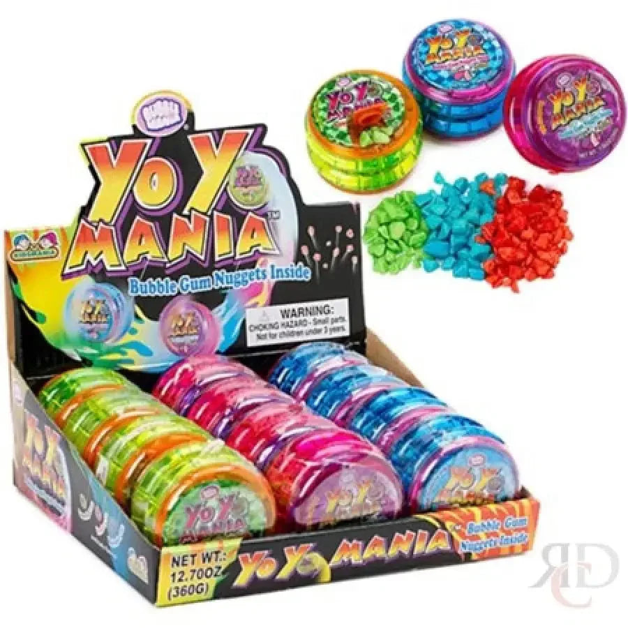 Exclusive Brands Kidsmania Yoyo Mania Bubble Gum 12ct - Gum