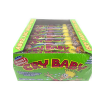Extra Sour Cry Baby - Assorted Gum Balls - 36x36g GW - candy