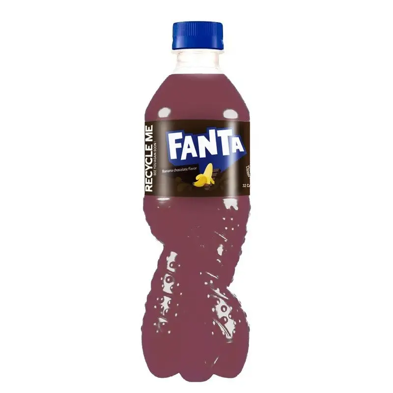 FANTA Banana Chocolate Flavor 500 ml (12 Pack) - soda
