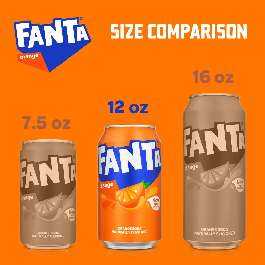 Fanta Beatlejuice Ltd edition Orange Fruit Soda Pop 12 fl