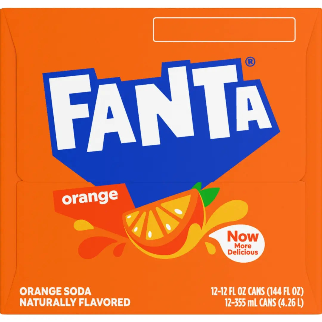 Fanta Beatlejuice Ltd edition Orange Fruit Soda Pop 12 fl