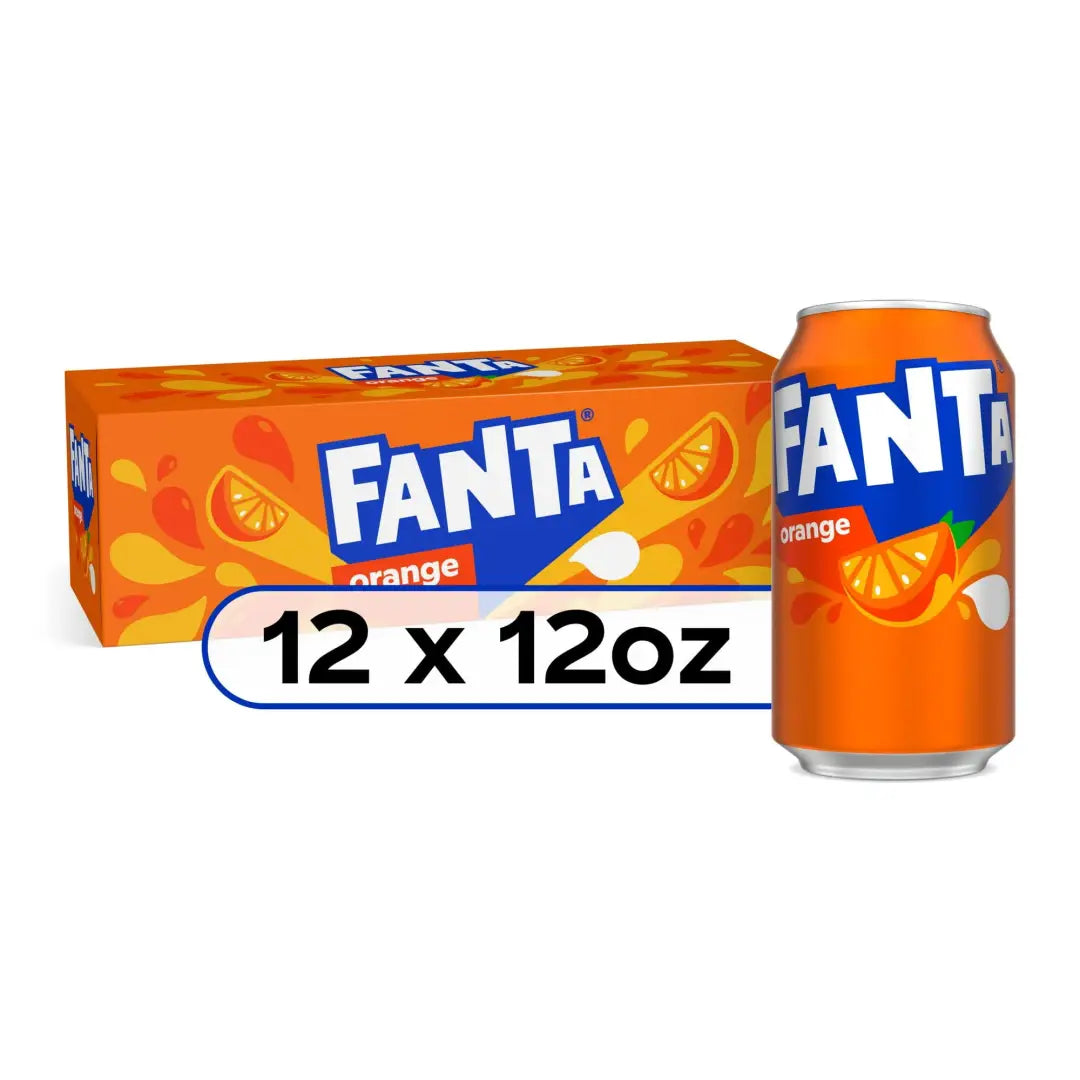 Fanta Beatlejuice Ltd edition Orange Fruit Soda Pop 12 fl