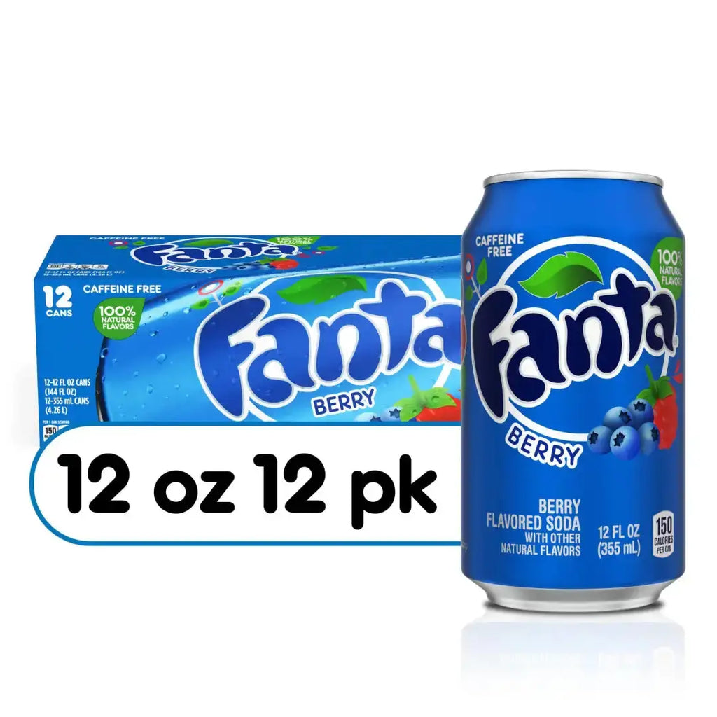 Fanta Berry 12pk/12 fl oz Cans - Soda
