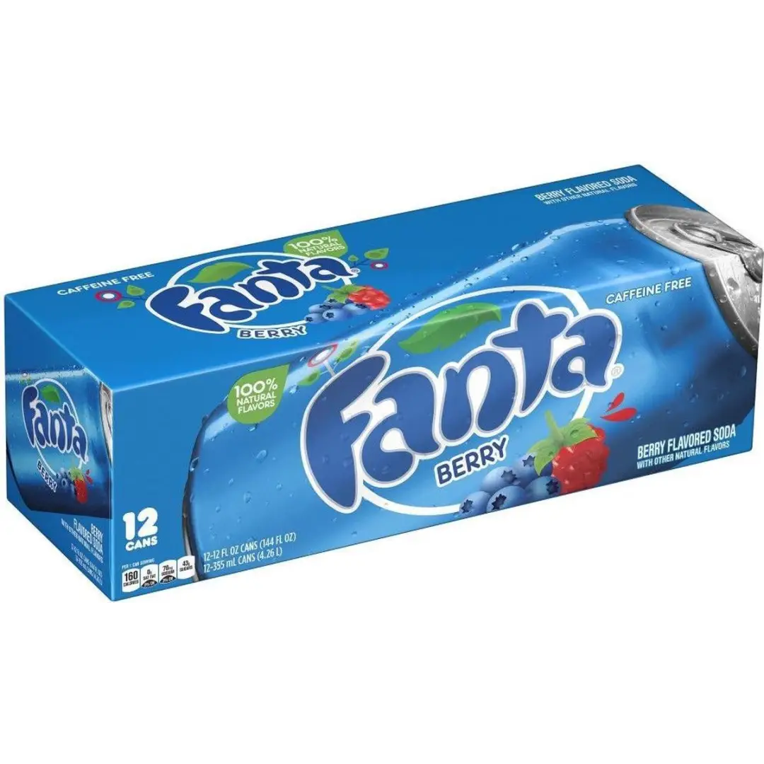 Fanta Berry 12pk/12 fl oz Cans - Soda