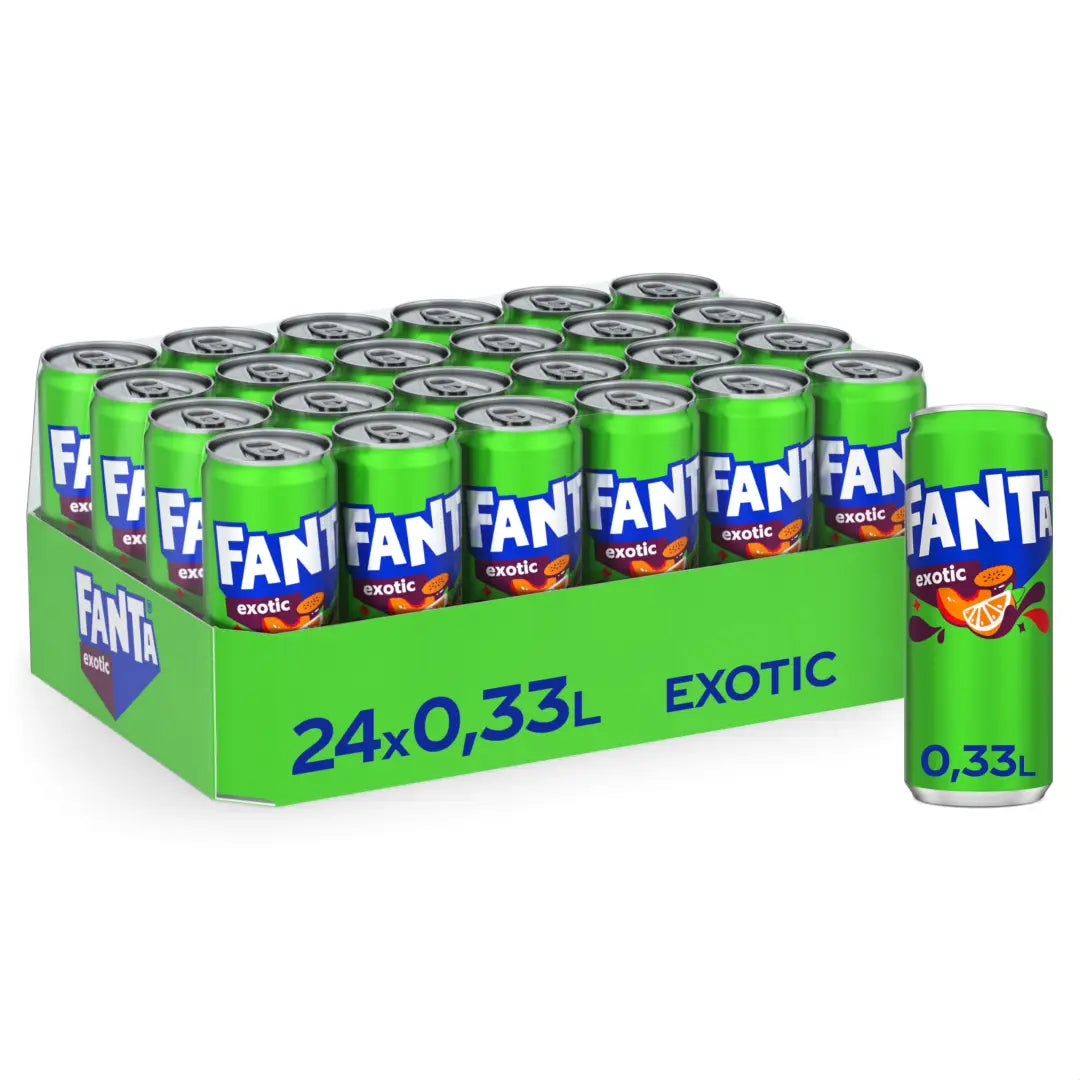 Fanta Exotic 355ml case 24ct - soda