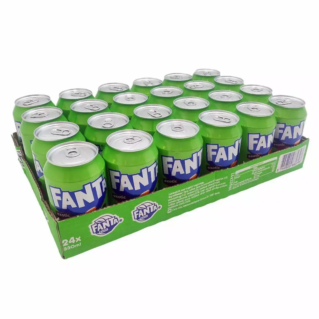 Fanta Exotic 355ml case 24ct - soda