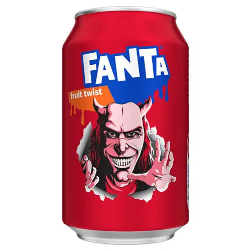 Fanta UK Fruit Twist 330ml, case 24ct - soft drink