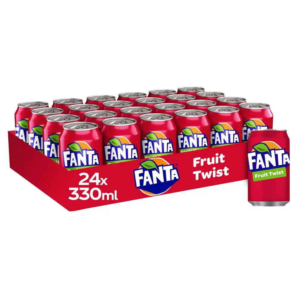 Fanta Fruit Twist 330ml - Case of 24 (UK) - soda