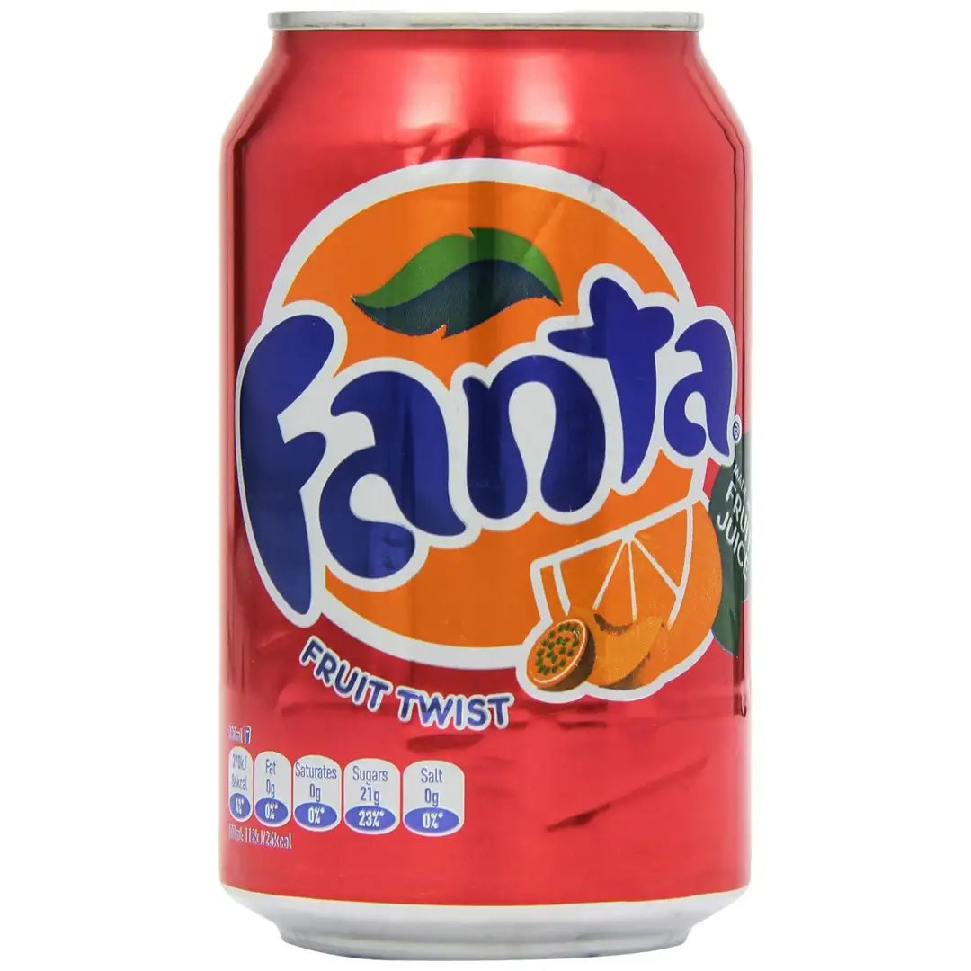 Fanta Fruit Twist UK 330ml X 24 - soda