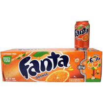 Fanta Orange Soda Can 355 ml (Pack of 12) - Soda