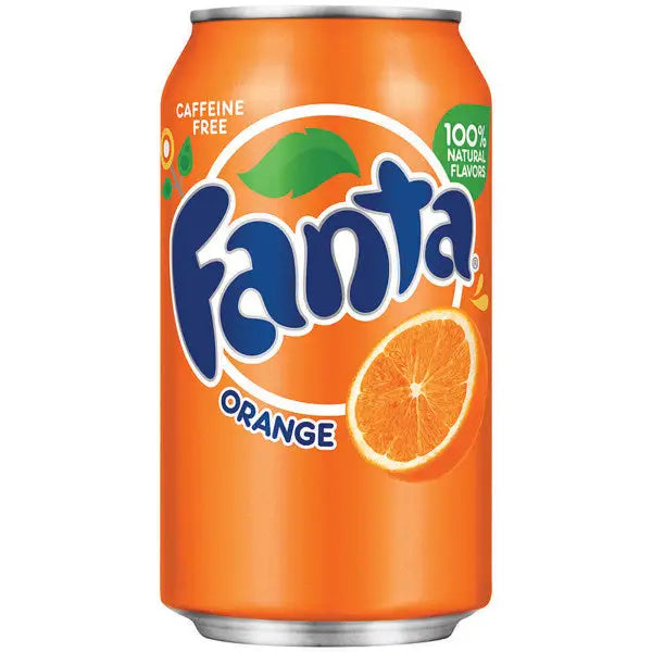 Fanta Orange Soda Can 355 ml (Pack of 12) - Soda