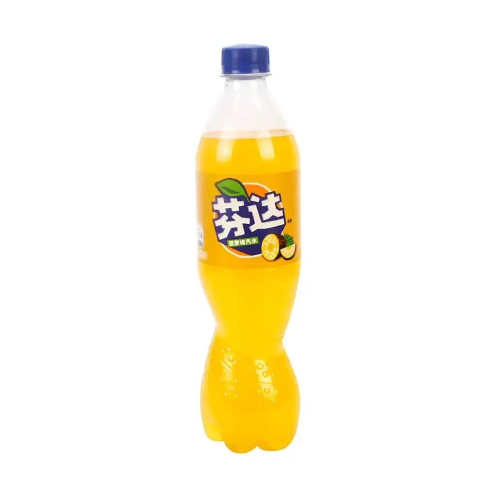 Fanta - Pineapple 500ml case 12ct IMPORTED FROM CHINA - SODA