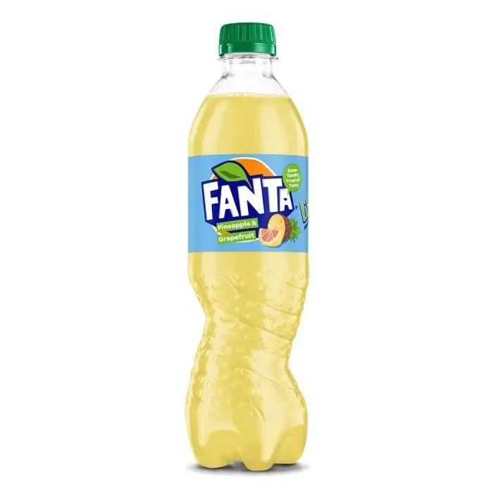 Fanta Pineapple & Grapefruit UK 500ml case 12ct - soda