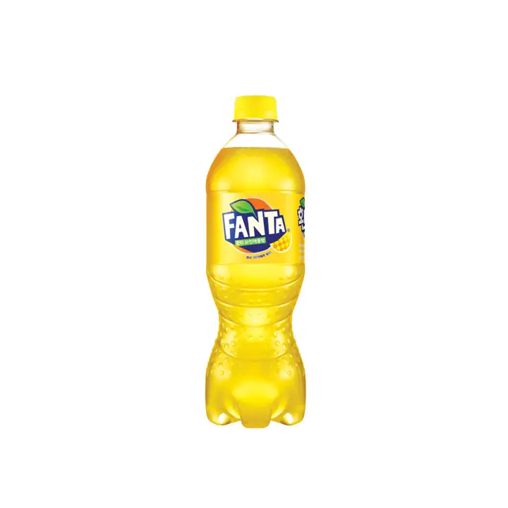 Fanta Pineapple Korea 600ml bottle Case of 24 - soda