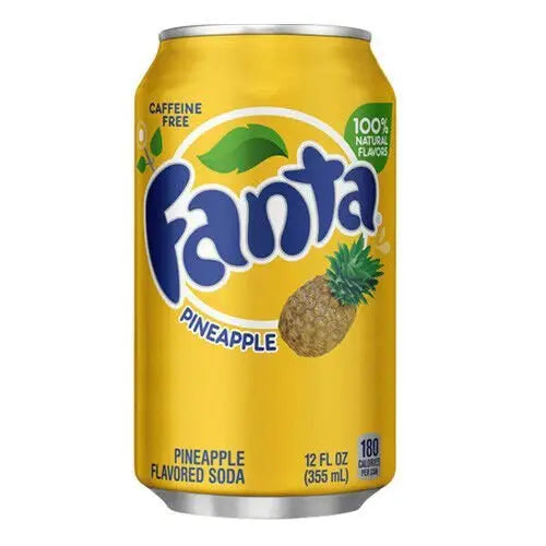 Fanta Pineapple Soda - 12pk/12 fl oz Cans - Soda Main image