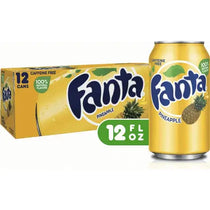 Fanta Pineapple Soda - 12pk/12 fl oz Cans - Soda