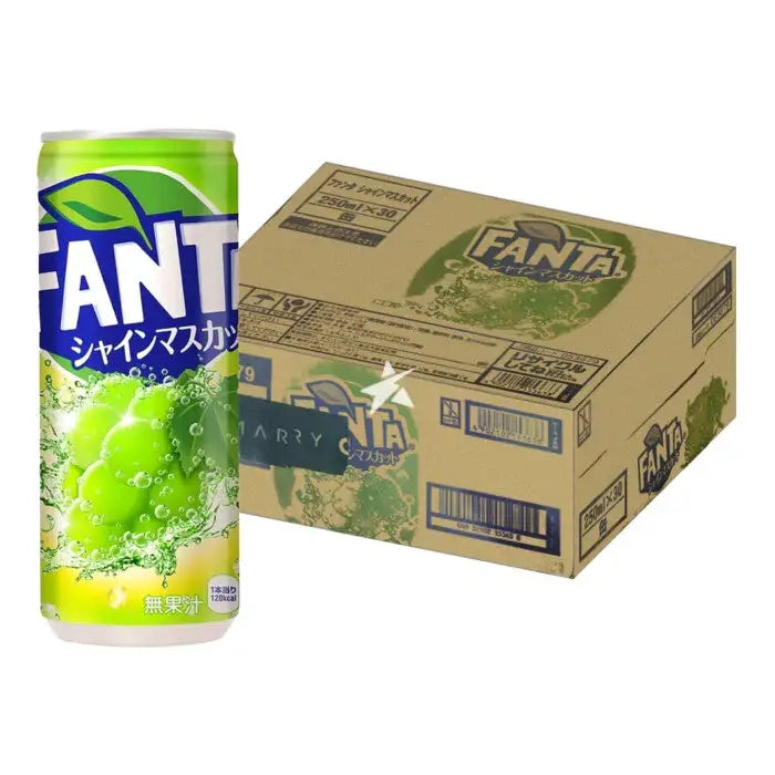 Fanta Shine Muscat Grape Japan 500ml can case of 24 - soda